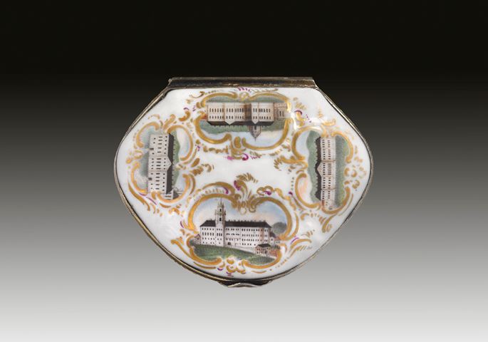 Snuffbox with architectural views and a portrait of Ludwig Günther II of Schwarzburg-Rudolstadt | MasterArt